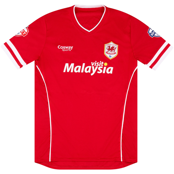 2014-15 Cardiff Match Issue Home Shirt James #44