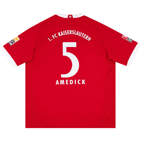 2009-10 Kaiserslautern Match Issue Home Shirt Amedick #5