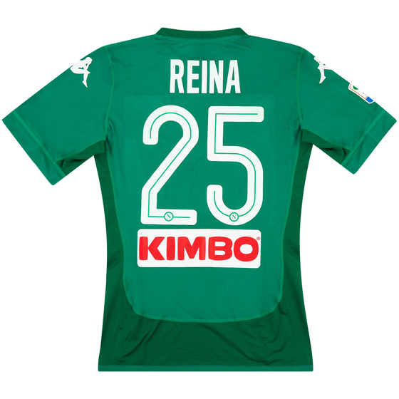 2017-18 Napoli GK Shirt Reina #25 - (7/10) - M