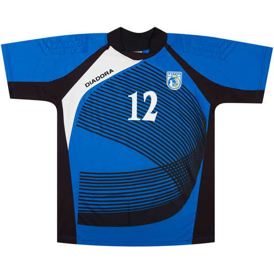 2006-07 Cyprus Match Issue GK Shirt #12