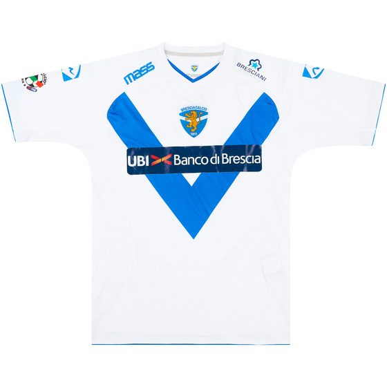 2009-10 Brescia Match Issue Away Shirt Baiocco #17