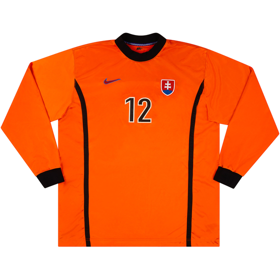 2000-01 Slovakia Match Issue GK Shirt #12