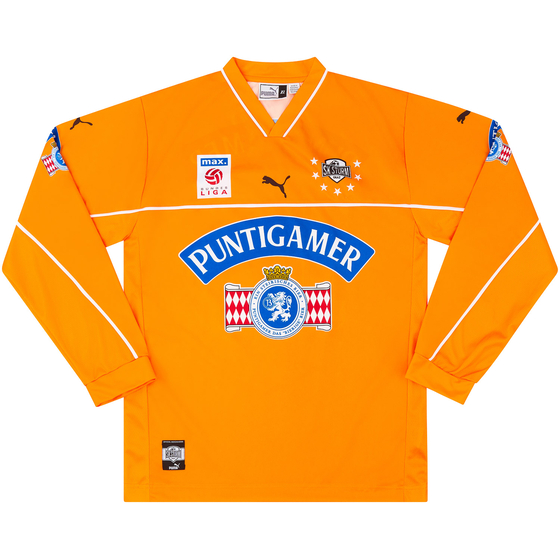 2001-02 Sturm Graz Match Issue Away L/S Shirt #17