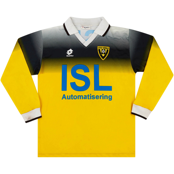 1996-98 VVV Venlo Match Issue Home L/S Shirt #7