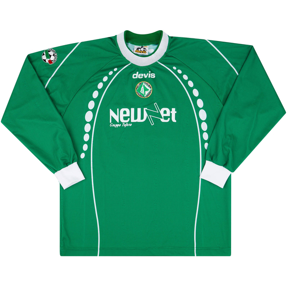 2003-04 Avellino Match Issue Home L/S Shirt Vianello #11