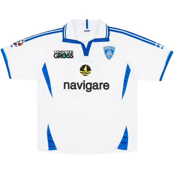 2007-08 Empoli Match Issue Away Shirt Vannucchi #10