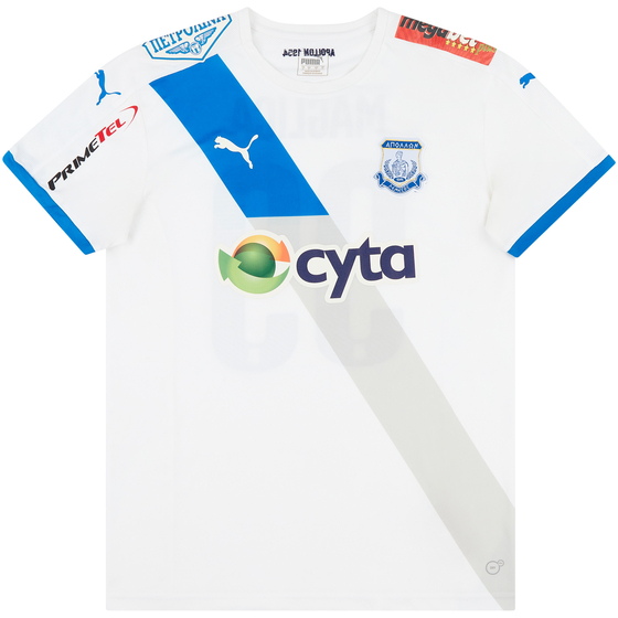2016-17 Apollon Limassol Match Issue Home Shirt Maglica #99
