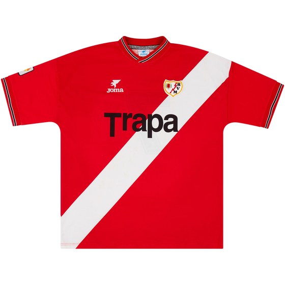 1998-99 Rayo Vallecano Match Issue Away Shirt Pablo Lago #7