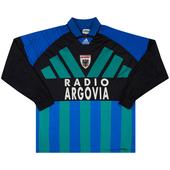 1992-94 FC Aarau Match Issue GK Shirt #1