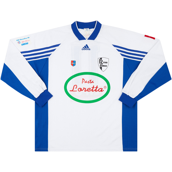 1999-00 FC Stade Nyonnais Match Issue Away L/S Shirt #11