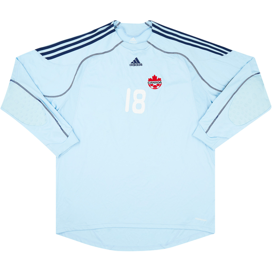 2009-10 Canada Match Issue GK Shirt #18