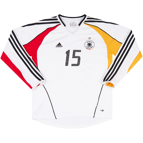 2005-06 Germany Women Match Issue Home L/S Shirt #15