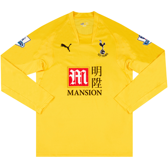 2007-08 Tottenham Match Issue Third L/S Shirt Hutton #28