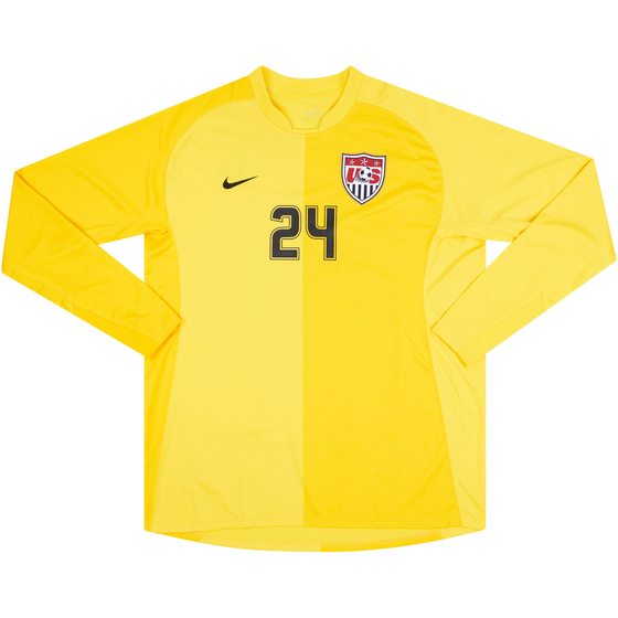 2006-07 USA Match Issue GK Shirt Hahnemann #24