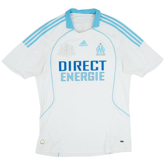 2008-09 Olympique Marseille Home Shirt - 7/10 - (XL)