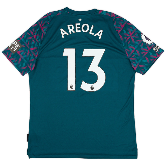 2022-23 West Ham Match Issue GK Shirt Areola #13