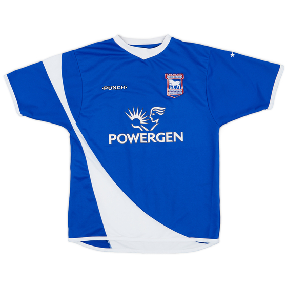 2005-07 Ipswich Home Shirt - 9/10 - (XL.Boys)