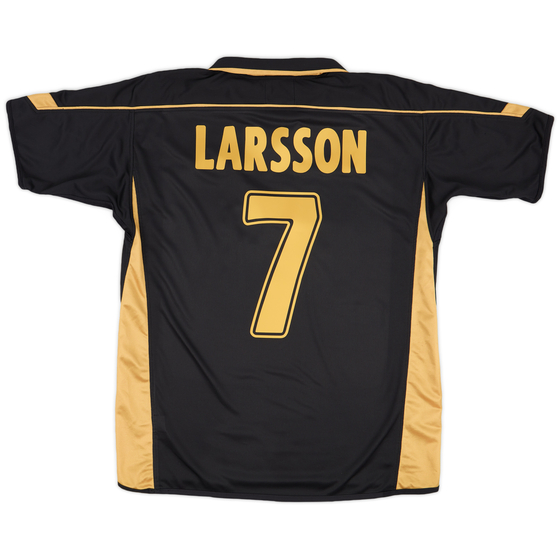 2003-04 Celtic Away Shirt Larsson #7 - 6/10 - (M)
