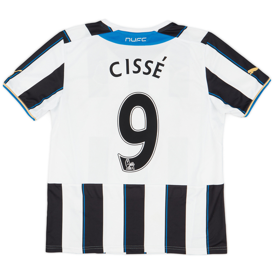 2013-14 Newcastle Home Shirt Cisse #9 - 7/10 - (S)