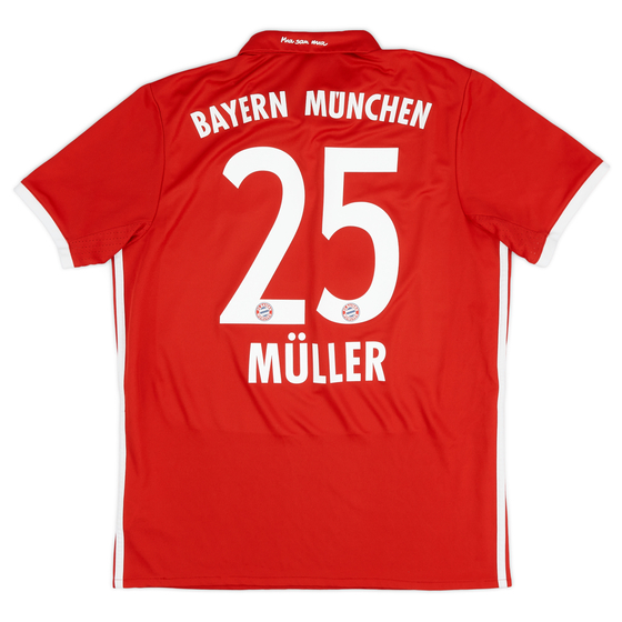 2016-17 Bayern Munich Home Shirt Muller #25 - 5/10 - (L)