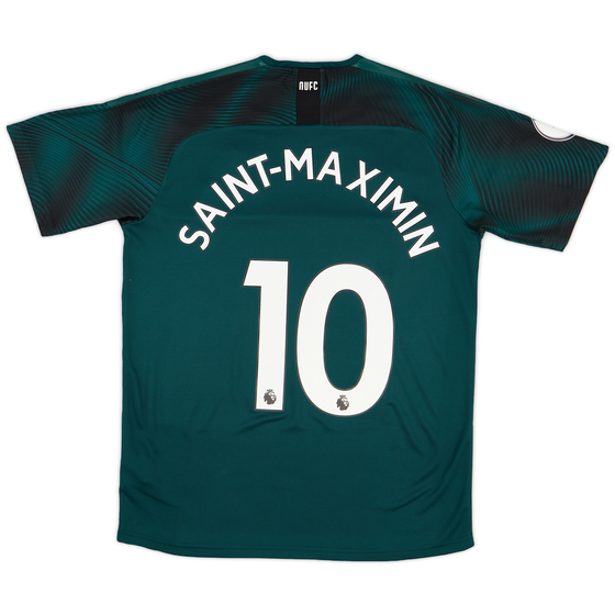 2019-20 Newcastle Away Shirt Saint-Maximin #10 - 9/10 - (L)