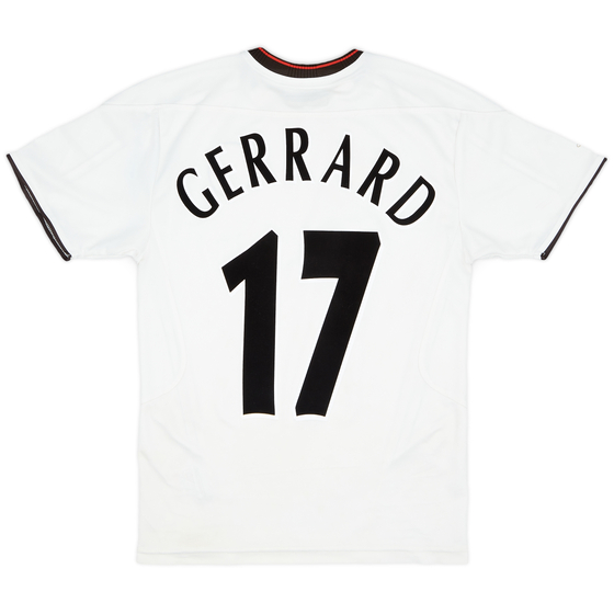 2003-04 Liverpool Away Shirt Gerrard #17 - 6/10 - (S)
