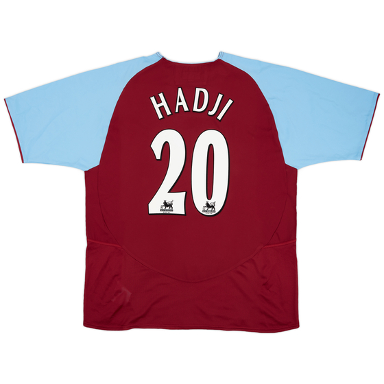 2003-04 Aston Villa Home Shirt Hadji #20 - 8/10 - (L)
