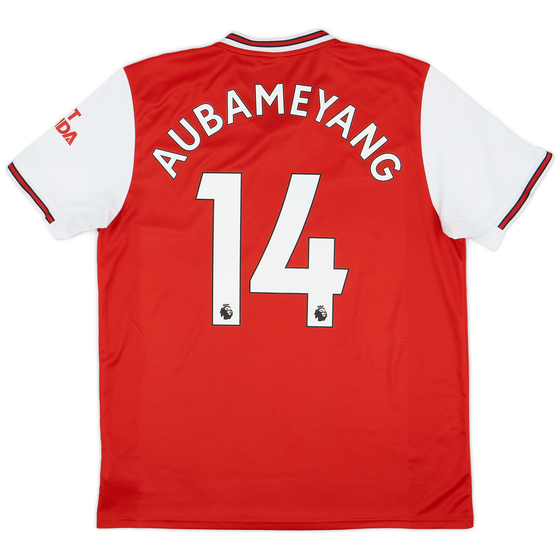 2019-20 Arsenal Home Shirt Aubameyang #14 - 8/10 - (L)