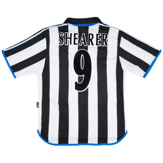1999-00 Newcastle Home Shirt Shearer #9 - 6/10 - (M)