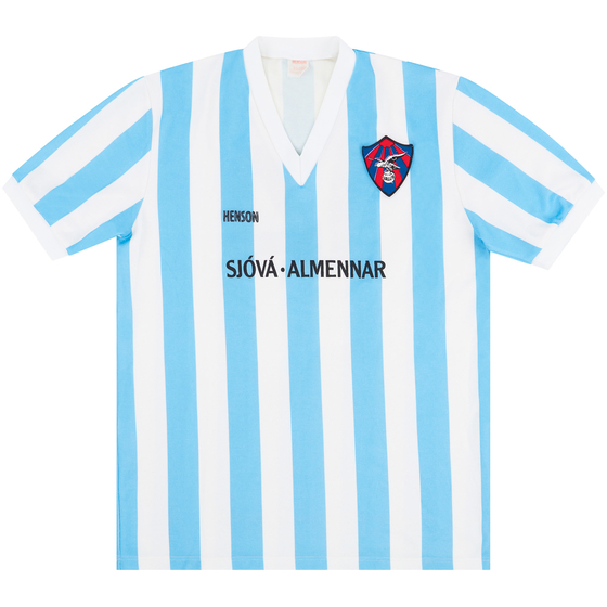 1989-90 Valur Match Issue Away Shirt #14 (v Dynamo Berlin)