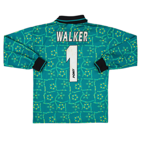 1996-97 Tottenham GK Shirt Walker #1 - 8/10 - (Y)