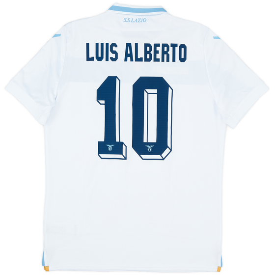 2018-19 Lazio Away Shirt Luis Alberto #10 - 9/10 - (XL)