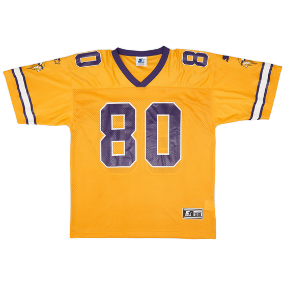 1995-98 Minnesota Vikings Carter #80 Starter Alternate Jersey (Excellent) XL
