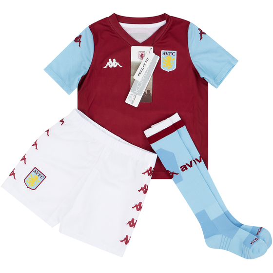 2019-20 Aston Villa Home Full Kit (Little Kids)