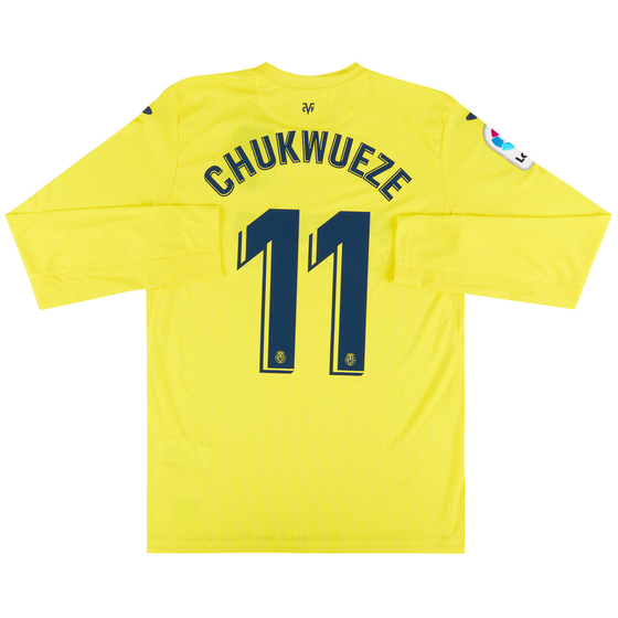 2020-21 Villarreal Home L/S Shirt Chukwueze #11
