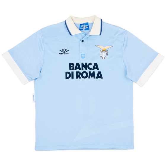1993-95 Lazio Home Shirt - 7/10 - (L)