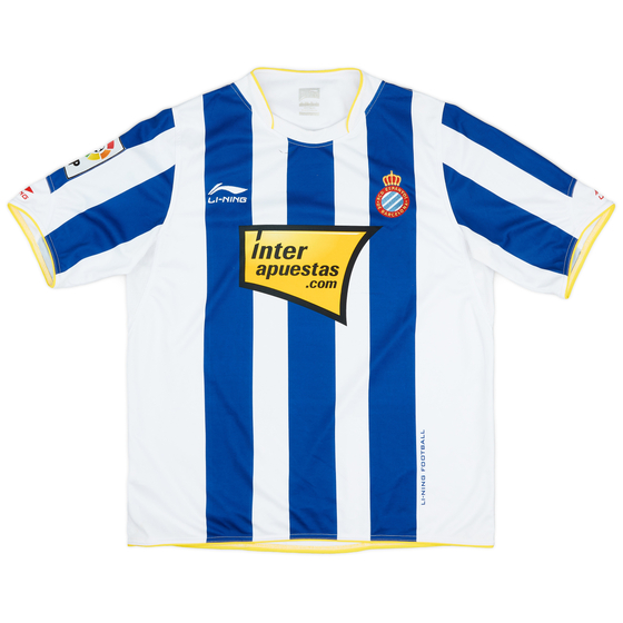 2010-11 Espanyol Home Shirt - 6/10 - (XL)
