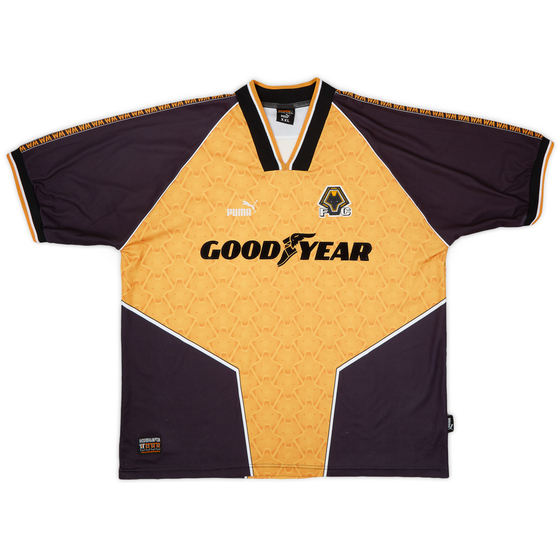 1996-98 Wolves Home Shirt - 8/10 - (XXL)