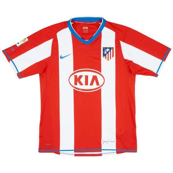 2007-08 Atletico Madrid Home Shirt - 9/10 - (M)