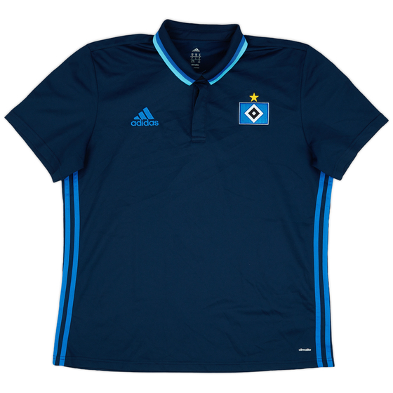 2016-17 Hamburg adidas Polo Shirt - 9/10 - (XL)