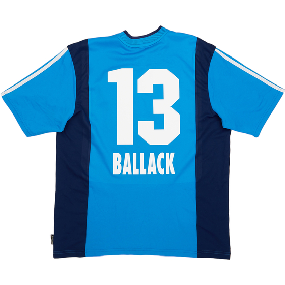 2001-03 Bayer Leverkusen Away Shirt Ballack #13 - 9/10 - (L)