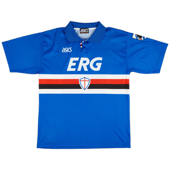 1992-94 Sampdoria Home Shirt - 9/10 - (L)