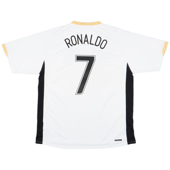 2006-08 Manchester United Away Shirt Ronaldo #7 - 8/10 - (XL)