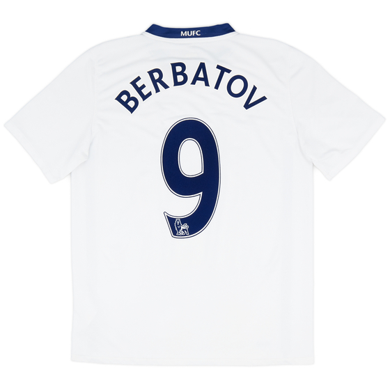 2008-10 Manchester United Away Shirt Berbatov #9 - 6/10 - (M)