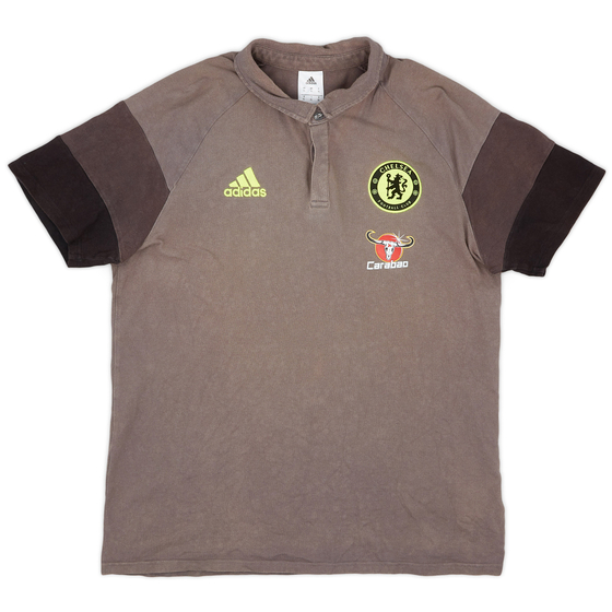 2016-17 Chelsea adidas Polo Shirt - 8/10 - (XL)