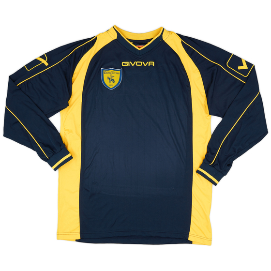2012-14 Chievo Verona Givova Training L/S Shirt - 8/10 - (XL)