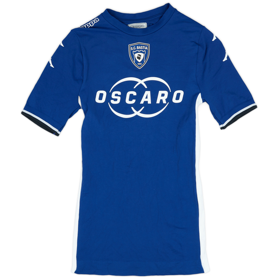 2017-19 SC Bastia Authentic Home Shirt - 9/10 - (L/XL)