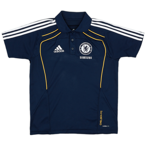 2010-11 Chelsea adidas Polo Shirt - 8/10 - (S)