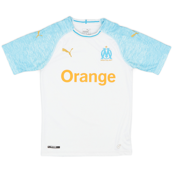2018-19 Olympique Marseille Home Shirt - 8/10 - (XS)