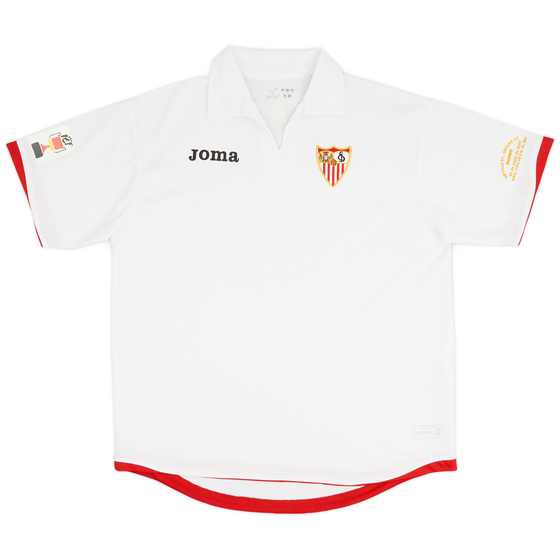 2007-08 Sevilla Cup Final Shirt - 9/10 - (L)
